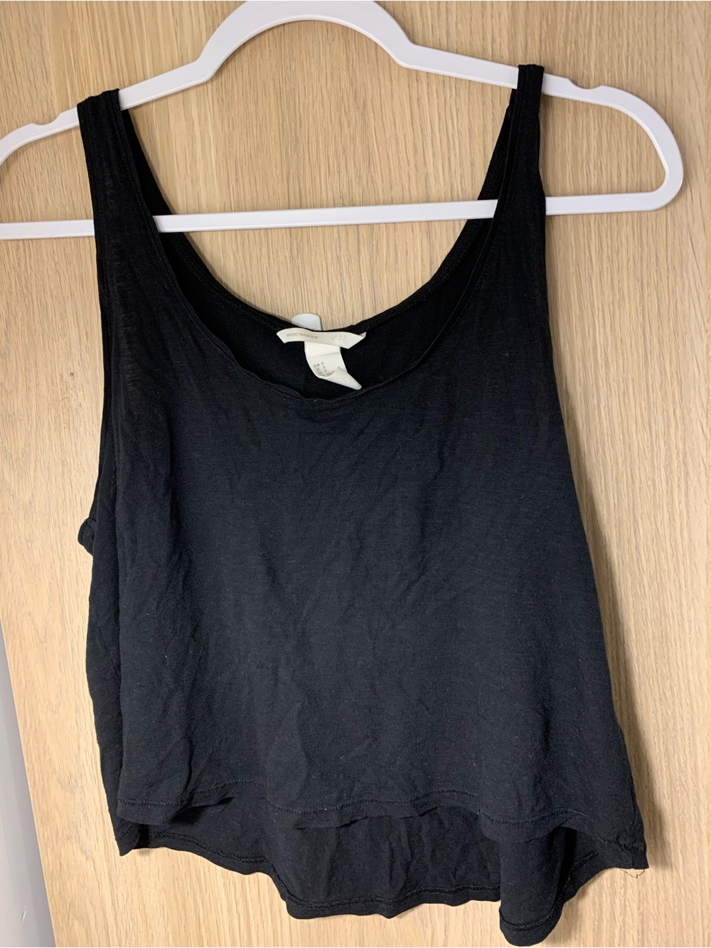 Black Women's Tank Top - Casual Sleeveless Tee